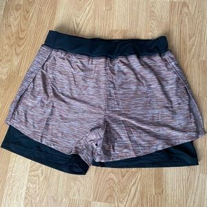 Lined Stretchy Athletic Shorts